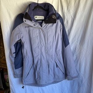 Columbia "Double Whammy" Purple Two-Tone Outdoor Jacket M